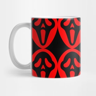 Ghost Face - Red Mug